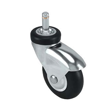Durastar Caster; 3x1 Swvl Fork, Chrome; 3x1 Neoprene Rubber Wheel; Ball Bearing C08CS310NPR41B-72
